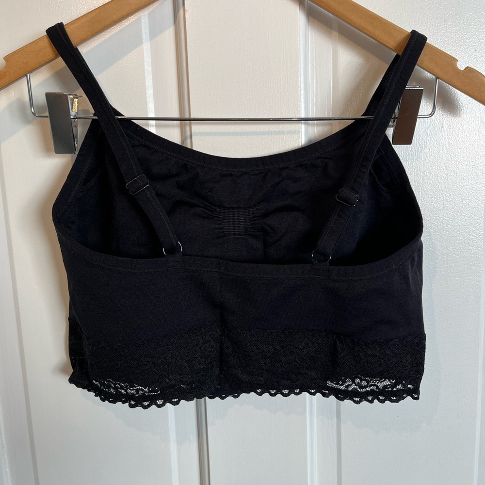 Set of 2 Torrid Bralettes - Black with Lace Detail - Picture 5 of 11